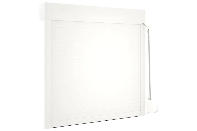 Vidaxl Roller Shutter Aluminium 100x100 Cm White Vidaxl Roller Shutter Aluminium 100x100 Cm White