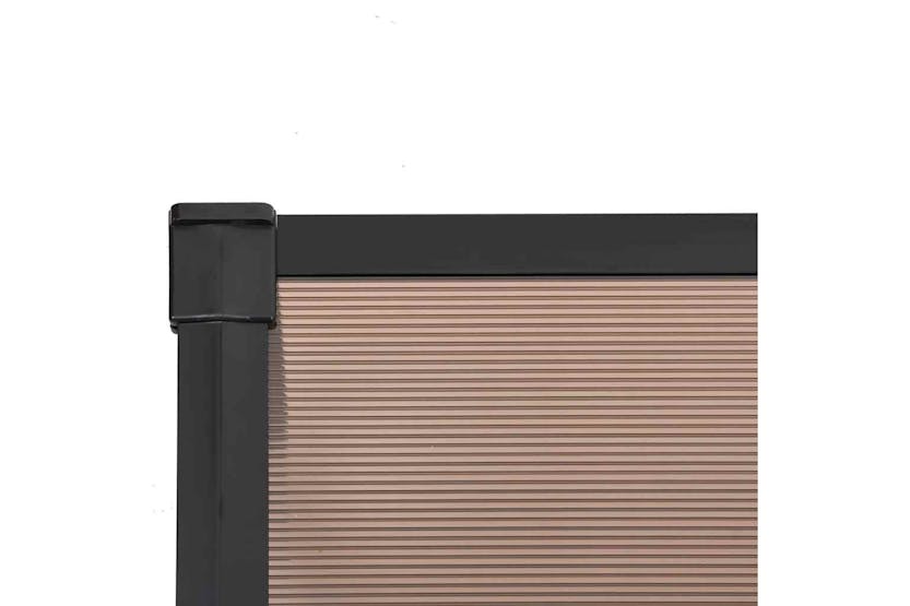 Vidaxl Door Canopy Black 152.5x90 Cm Polycarbonate Vidaxl Door Canopy Black 152.5x90 Cm Polycarbonate