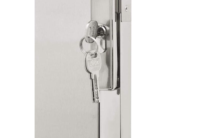 Vidaxl Garden Gate 100x100 Cm Stainless Steel Vidaxl Garden Gate 100x100 Cm Stainless Steel