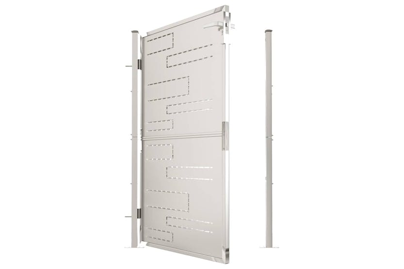 Vidaxl Garden Gate 100x150 Cm Stainless Steel Vidaxl Garden Gate 100x150 Cm Stainless Steel