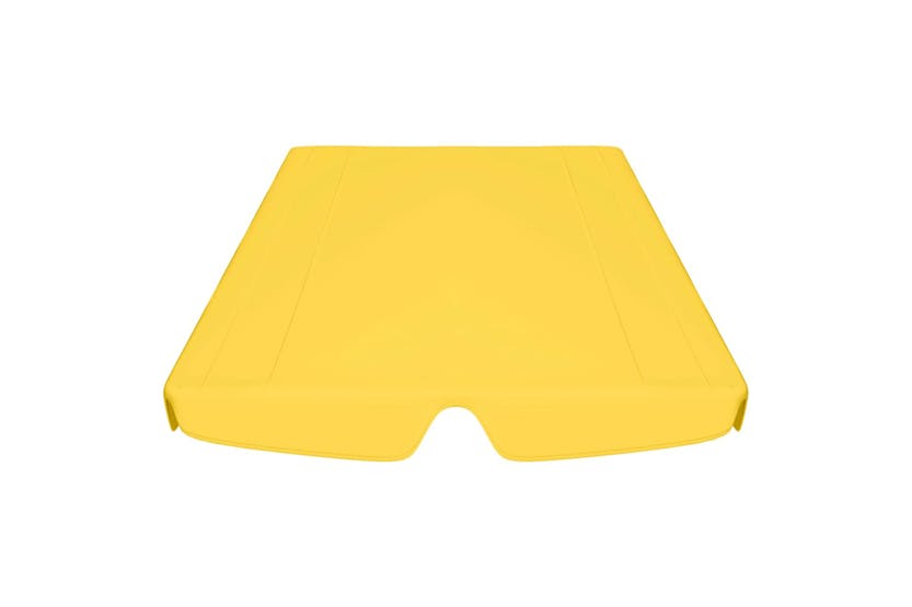 Vidaxl Replacement Canopy For Garden Swing Yellow 188/168x145/110 Cm Vidaxl Replacement Canopy For Garden Swing Yellow 188/168x145/110 Cm