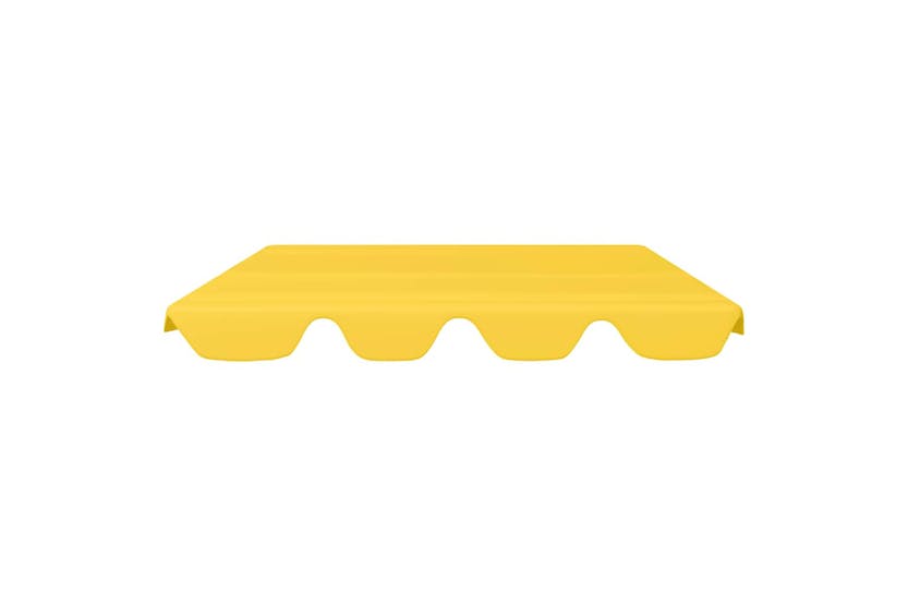 Vidaxl Replacement Canopy For Garden Swing Yellow 188/168x145/110 Cm Vidaxl Replacement Canopy For Garden Swing Yellow 188/168x145/110 Cm