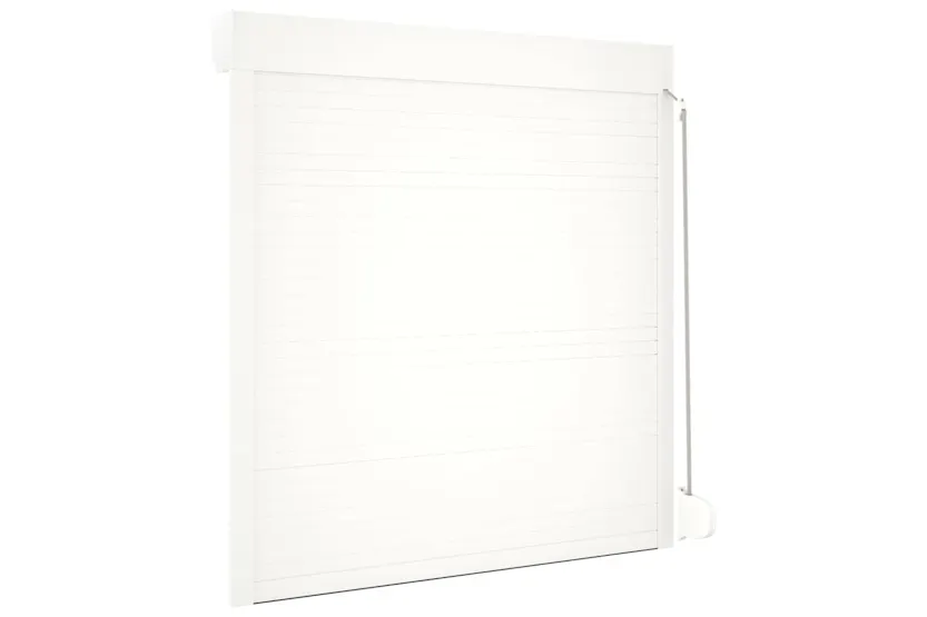 Vidaxl Roller Shutter Aluminium 130x140 Cm White Vidaxl Roller Shutter Aluminium 130x140 Cm White