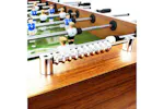 Vidaxl Football Table Steel 60 Kg 140x74.5x87.5 Cm Light Brown And Black Vidaxl Football Table Steel 60 Kg 140x74.5x87.5 Cm Light Brown And Black