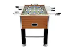 Vidaxl Football Table Steel 60 Kg 140x74.5x87.5 Cm Light Brown And Black Vidaxl Football Table Steel 60 Kg 140x74.5x87.5 Cm Light Brown And Black
