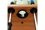 Vidaxl Football Table Steel 60 Kg 140x74.5x87.5 Cm Light Brown And Black Vidaxl Football Table Steel 60 Kg 140x74.5x87.5 Cm Light Brown And Black