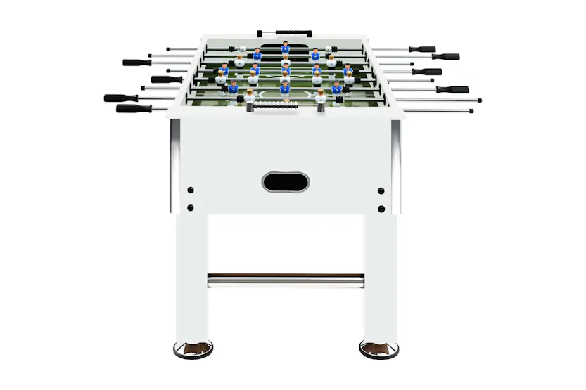 Vidaxl Football Table Steel 60 Kg 140x74.5x87.5 Cm White Vidaxl Football Table Steel 60 Kg 140x74.5x87.5 Cm White