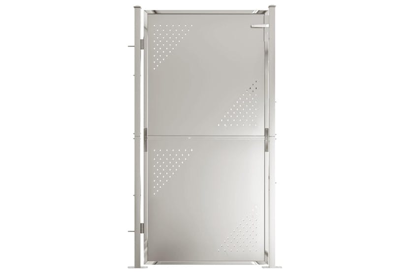 Vidaxl Garden Gate 100x180 Cm Stainless Steel Vidaxl Garden Gate 100x180 Cm Stainless Steel