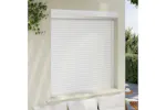 Vidaxl Roller Shutter Aluminium 130x140 Cm White Vidaxl Roller Shutter Aluminium 130x140 Cm White
