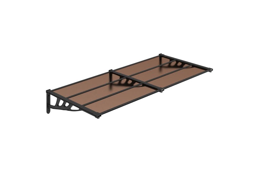 Vidaxl Door Canopy Black 199x90 Cm Polycarbonate Vidaxl Door Canopy Black 199x90 Cm Polycarbonate