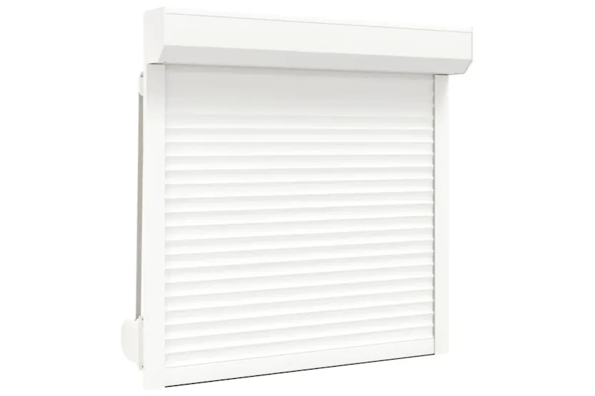 Vidaxl Roller Shutter Aluminium 100x100 Cm White Vidaxl Roller Shutter Aluminium 100x100 Cm White