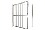 Vidaxl Garden Gate 100x100 Cm Stainless Steel Vidaxl Garden Gate 100x100 Cm Stainless Steel