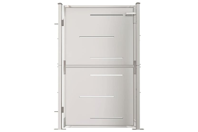 Vidaxl Garden Gate 100x150 Cm Stainless Steel Vidaxl Garden Gate 100x150 Cm Stainless Steel