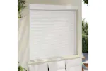 Vidaxl Roller Shutter Aluminium 160x150 Cm White Vidaxl Roller Shutter Aluminium 160x150 Cm White
