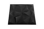 Vidaxl 3d Wall Panels 24 Pcs 50x50 Cm Diamond Black 6 M² Vidaxl 3d Wall Panels 24 Pcs 50x50 Cm Diamond Black 6 M²