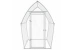 Vidaxl Chicken Cage Silver 200x105x182 Cm Galvanised Steel Vidaxl Chicken Cage Silver 200x105x182 Cm Galvanised Steel