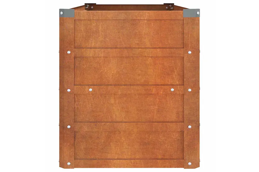 Vidaxl Garden Raised Bed Rusty 100x40x45 Cm Corten Steel Vidaxl Garden Raised Bed Rusty 100x40x45 Cm Corten Steel