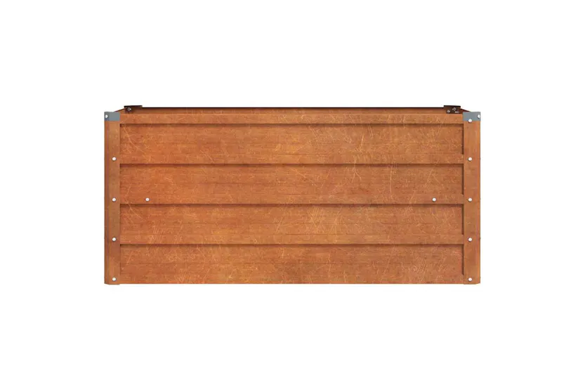 Vidaxl Garden Raised Bed Rusty 100x40x45 Cm Corten Steel Vidaxl Garden Raised Bed Rusty 100x40x45 Cm Corten Steel