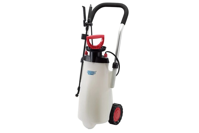 Draper Tools Expert Trolly Pump Sprayer 15 L Red 82583 Draper Tools Expert Trolly Pump Sprayer 15 L Red 82583