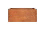 Vidaxl Garden Raised Bed Rusty 100x100x45 Cm Corten Steel Vidaxl Garden Raised Bed Rusty 100x100x45 Cm Corten Steel