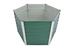 Vidaxl Garden Raised Bed Galvanised Steel 129x129x77 Cm Green Vidaxl Garden Raised Bed Galvanised Steel 129x129x77 Cm Green