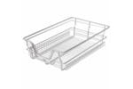 Vidaxl Pull-out Wire Baskets 2 Pcs Silver 400 Mm Vidaxl Pull-out Wire Baskets 2 Pcs Silver 400 Mm