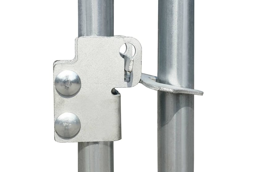 Vidaxl Chicken Coop 2x1x1.5 M Galvanised Steel Vidaxl Chicken Coop 2x1x1.5 M Galvanised Steel