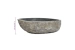 Vidaxl Basin River Stone Oval (45-53)x(34-41) Cm Vidaxl Basin River Stone Oval (45-53)x(34-41) Cm