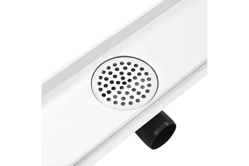 Vidaxl Shower Drain With 2-in-1 Cover 83x14 Cm Stainless Steel Vidaxl Shower Drain With 2-in-1 Cover 83x14 Cm Stainless Steel