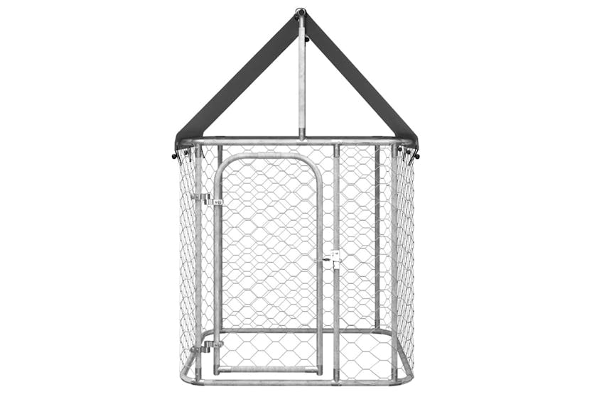 Vidaxl Outdoor Dog Kennel With Roof 100x100x150 Cm Vidaxl Outdoor Dog Kennel With Roof 100x100x150 Cm
