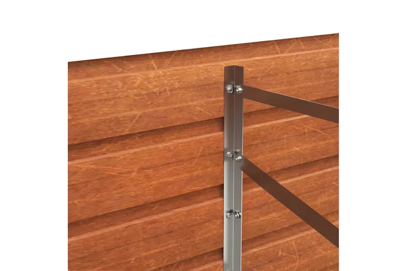 Vidaxl Garden Raised Bed Rusty 160x80x45 Cm Corten Steel Vidaxl Garden Raised Bed Rusty 160x80x45 Cm Corten Steel