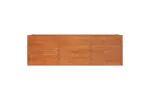 Vidaxl Garden Raised Bed Rusty 240x80x77 Cm Corten Steel Vidaxl Garden Raised Bed Rusty 240x80x77 Cm Corten Steel