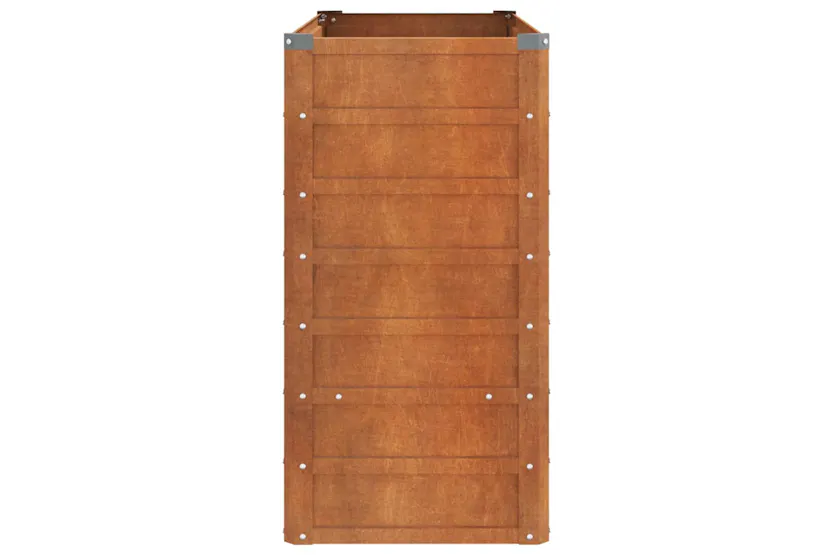 Vidaxl Garden Raised Bed Rusty 100x40x77 Cm Corten Steel Vidaxl Garden Raised Bed Rusty 100x40x77 Cm Corten Steel