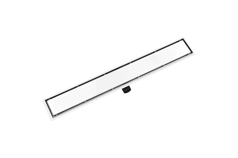 Vidaxl Shower Drain With 2-in-1 Cover 93x14 Cm Stainless Steel Vidaxl Shower Drain With 2-in-1 Cover 93x14 Cm Stainless Steel