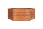 Vidaxl Garden Raised Bed Rusty 129x129x45 Cm Corten Steel Vidaxl Garden Raised Bed Rusty 129x129x45 Cm Corten Steel