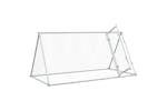 Vidaxl Chicken Cage Silver 200x105x91 Cm Galvanised Steel Vidaxl Chicken Cage Silver 200x105x91 Cm Galvanised Steel