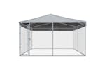 Vidaxl Outdoor Dog Kennel With Roof 382x382x225 Cm Vidaxl Outdoor Dog Kennel With Roof 382x382x225 Cm