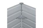 Vidaxl Raised Garden Bed 129x129x46 Cm Galvanised Steel Grey Vidaxl Raised Garden Bed 129x129x46 Cm Galvanised Steel Grey