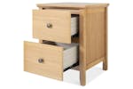 Ezra Bedside Locker | 2 Drawer | Ash Ezra Bedside Locker | 2 Drawer | Ash