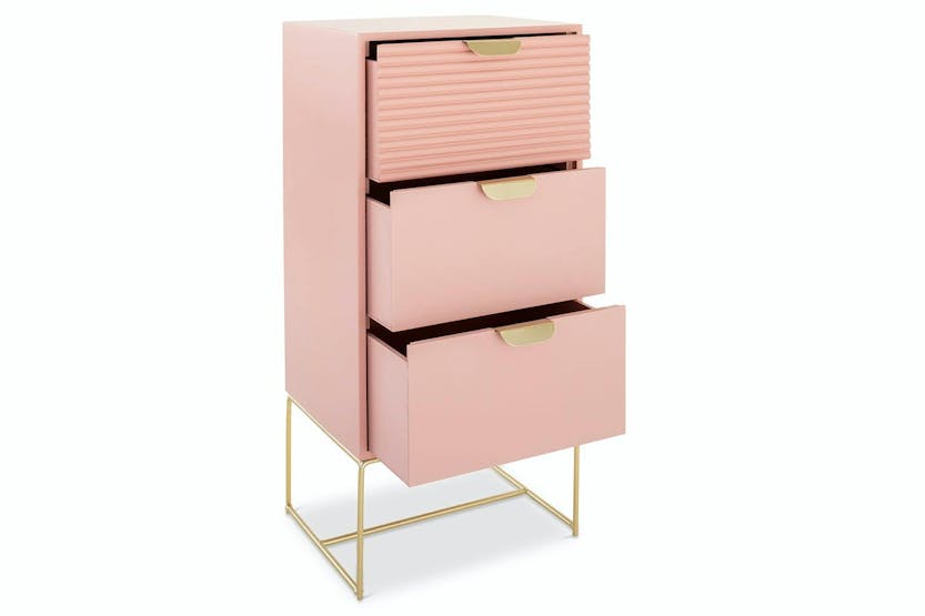Frankie Bedside Table | Slim | Pink Frankie Bedside Table | Slim | Pink