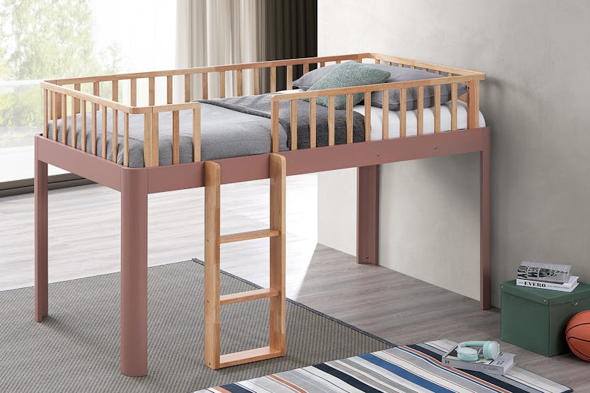 Poppy Loft Bed | Raspberry Poppy Loft Bed | Raspberry