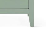 Otto Bedside Table | 2 Drawer | Green Otto Bedside Table | 2 Drawer | Green