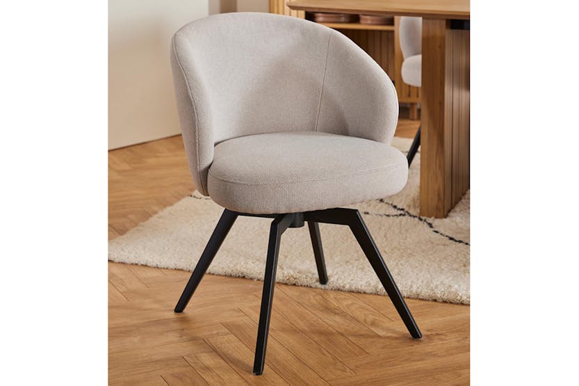 Darlene Dining Chair | Swivel | Taupe Darlene Dining Chair | Swivel | Taupe