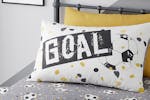 Bedlam | Goal Duvet Cover Set | Black | Single Bedlam | Goal Duvet Cover Set | Black | Single
