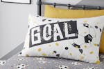 Bedlam | Goal Duvet Cover Set | Black | Double Bedlam | Goal Duvet Cover Set | Black | Double
