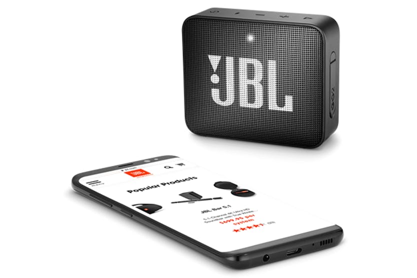 JBL Go Essential 2 Portable Bluetooth Speaker | Black JBL Go Essential 2 Portable Bluetooth Speaker | Black