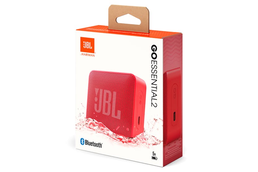 JBL Go Essential 2 Portable Bluetooth Speaker | Red JBL Go Essential 2 Portable Bluetooth Speaker | Red