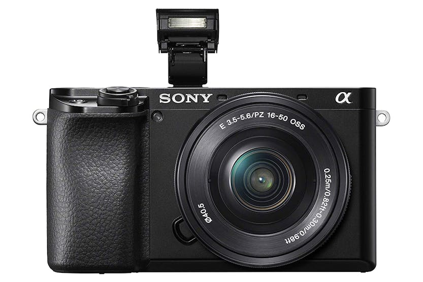 Sony Alpha A6100 16-50mm Mirrorless Camera | Black Sony Alpha A6100 16-50mm Mirrorless Camera | Black