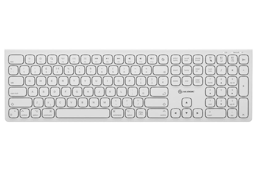 Alogic Echelon USB-C Wireless Keyboard | White Alogic Echelon USB-C Wireless Keyboard | White