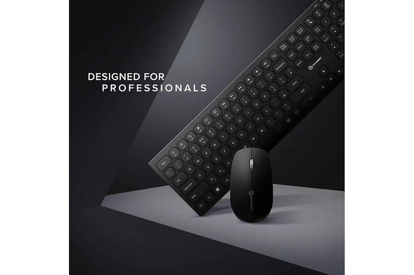 Alogic Echelon USB-C Wireless Mouse and Keyboard | Black Alogic Echelon USB-C Wireless Mouse and Keyboard | Black